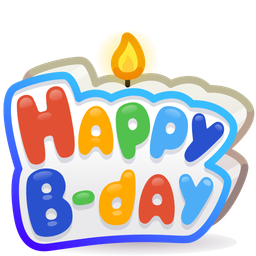 B-Day Candle